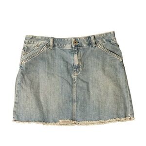 Gap Denim Mini skirt size 14